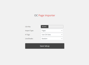 Page Importer