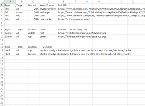 CSV Importing